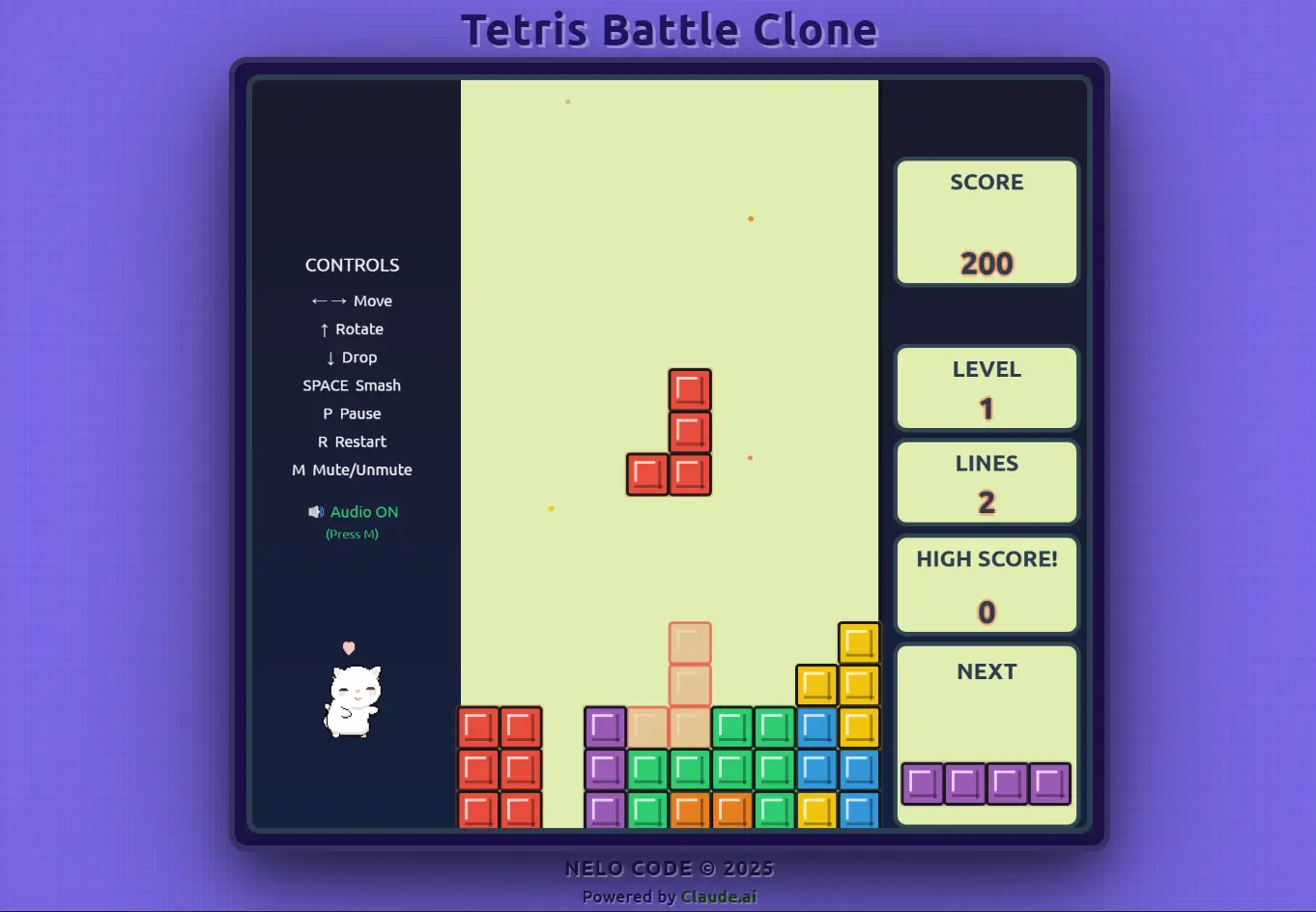 Tetris Battle Clone